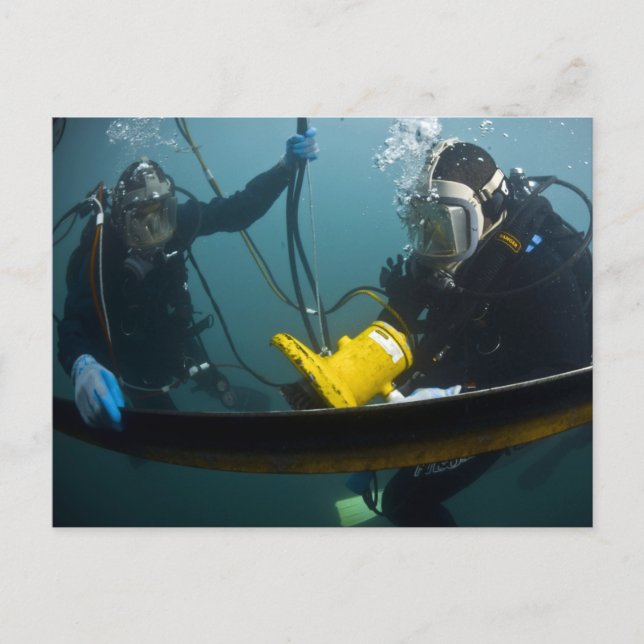 Cartão Postal Scuba Diving (Frente)