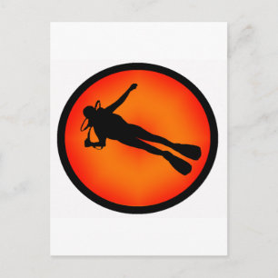 CARTÃO POSTAL SCUBA EM DUSK