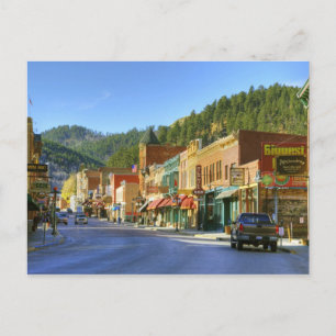 Cartão Postal SD, Deadwood, cidade histórica de mineração de our