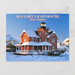 Cartão Postal Sea Girt Lighthouse, Cartão-postal de Nova Jersey