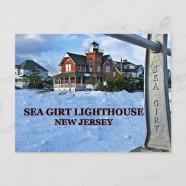 Cartão Postal Sea Girt Lighthouse, Cartão-postal de Nova Jersey