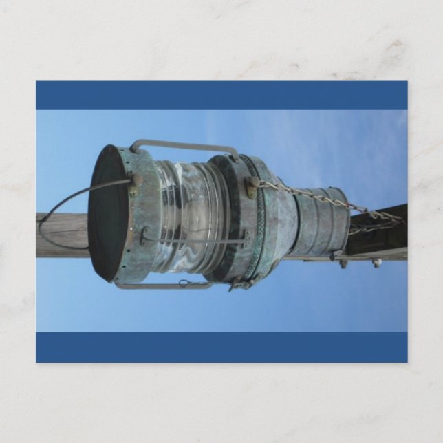 Cartão Postal Sea Lanterna, Porto Bar, Cartão-postal Maine (Frente)