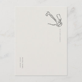 Cartão Postal Sealed Key- Regency Correspondence Archive