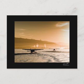 Cartão Postal Seaplanes - Vancouver