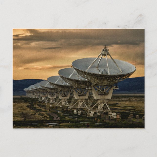 Cartão Postal Searching for transmissions (Frente)