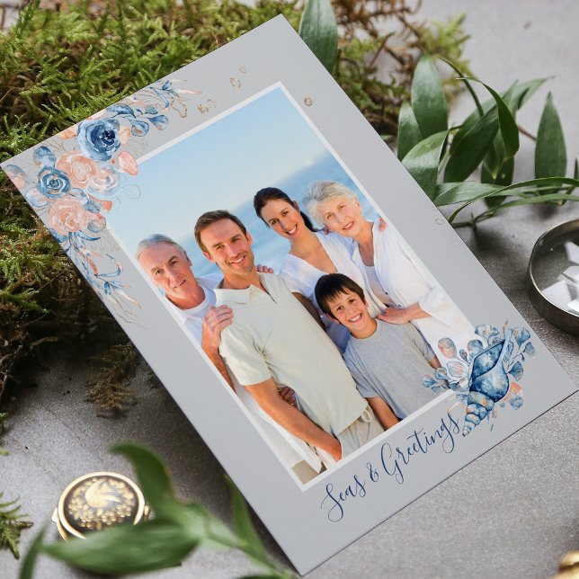 Cartão Postal Seas e Saudações Foto Náutica De Natal (Criador carregado)