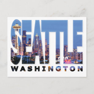 Cartão Postal Seattle, Cartão-postal de Washington