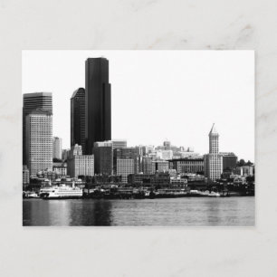 Cartão Postal Seattle in B&W