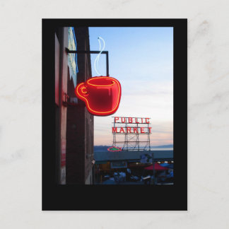 Cartão Postal Seattle Public Market