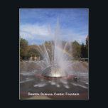 Cartão Postal Seattle Science Center Fountain Washington Photo<br><div class="desc">Seattle,  as fotos do viagem de Washington fazem belos presentes de keepssaes. ⭐ PERSONALIZAR este modelo com o seu trabalho de arte. ⭐ EDITÁ-lo ainda mais para fazer mais alterações. ⭐ TRANSFERIR este design para qualquer produto. Visite todas as minhas lojas em bit.ly/SandyspiderStores (recortar e colar).</div>