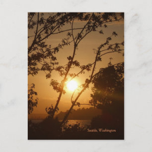 Cartão Postal Seattle Sunset