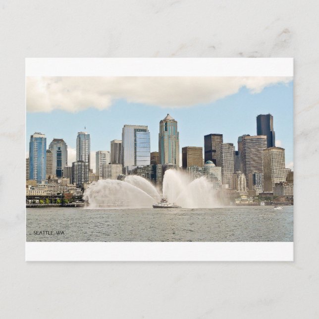 Cartão Postal Seattle, WA (Frente)