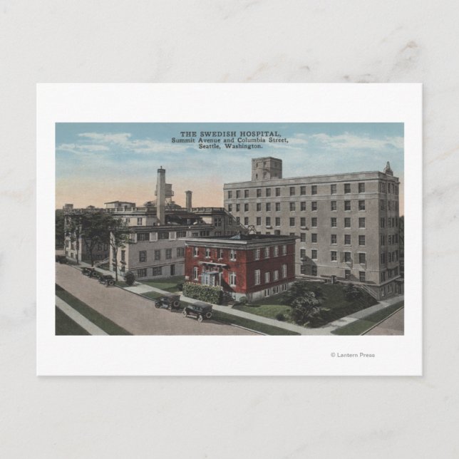 Cartão Postal Seattle, WA - Sueco (Frente)