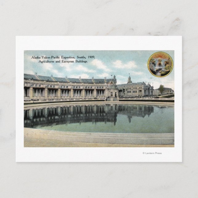 Cartão Postal Seattle, Washington (Frente)