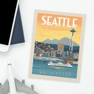 Cartão Postal Seattle, Washington