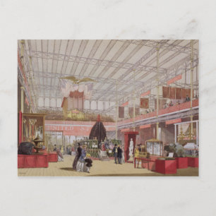 Cartão Postal Seção dos Estados Unidos da Exposição de Excel