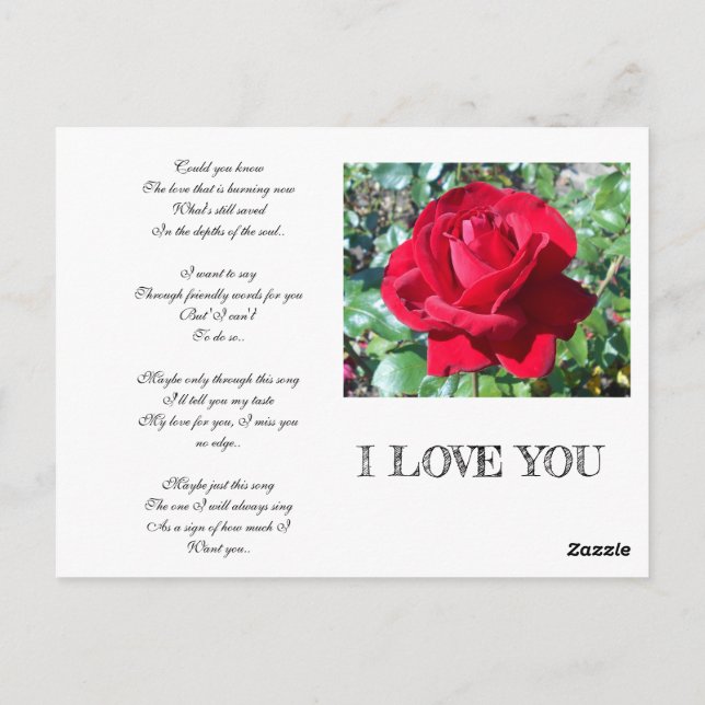 CARTÃO POSTAL SECRET ADMIRER (Verso)