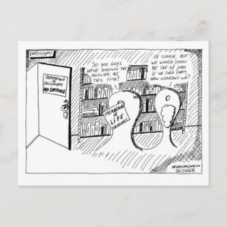 Cartão postal secreto da filosofia