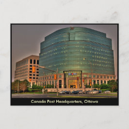 Cartão Postal Sede Poste do Canadá