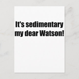 Cartão Postal sedimentarpreto