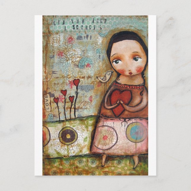 Cartão Postal segredos (Frente)