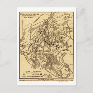 Cartão Postal Segunda Batalha de Bull Run 3