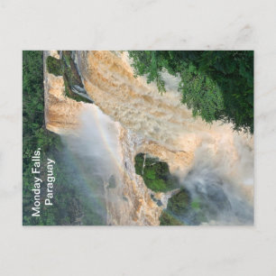 Cartão Postal Segunda-feira às quedas, Cartão-postal do Paraguai