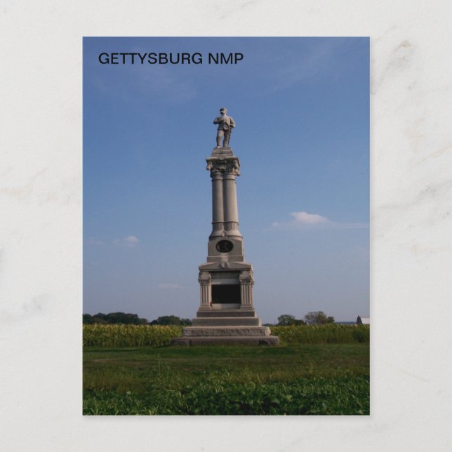 CARTÃO POSTAL SEGUNDO MICHIGAN CALVARY BRIGADE (Frente)