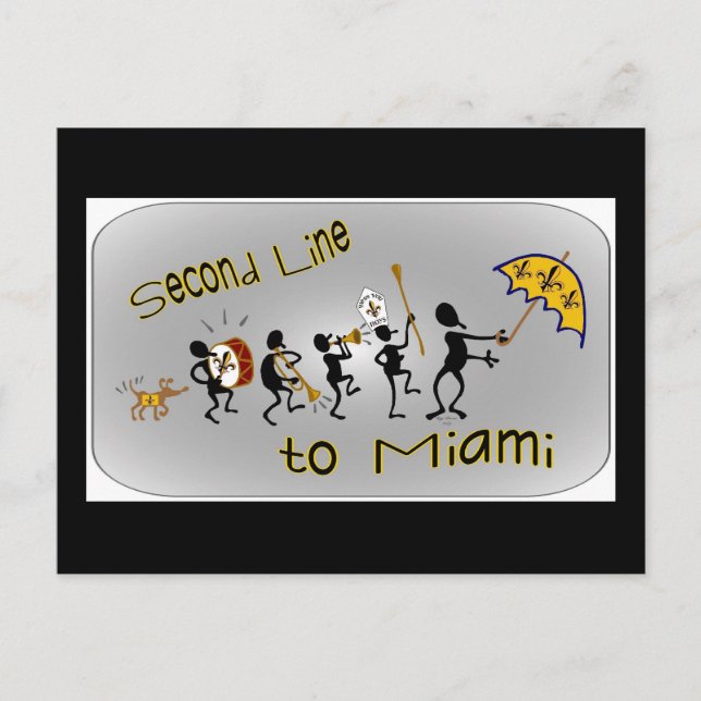 Cartão Postal Segundo ventiladores LIne (Frente)