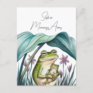 Cartão Postal Segurança nas armas de Mamãe