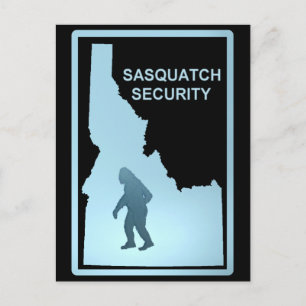 Cartão Postal Segurança Sasquatch