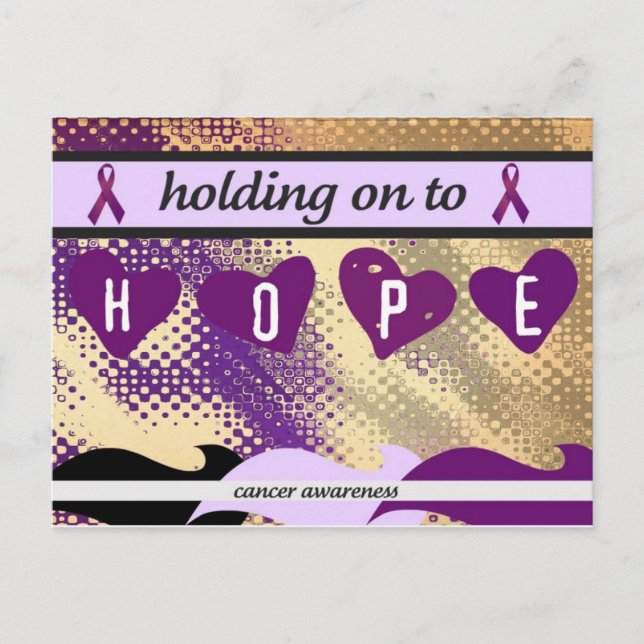 Cartão Postal Segurando na Esperança (Frente)