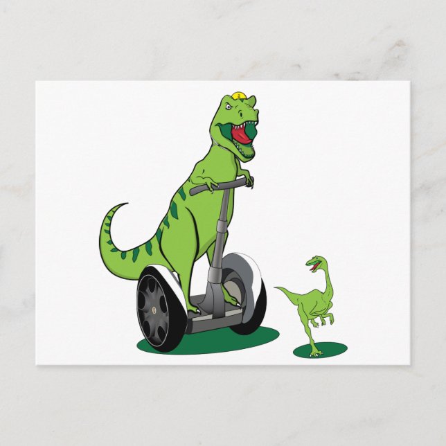 Cartão Postal Segwayasaurus (Frente)