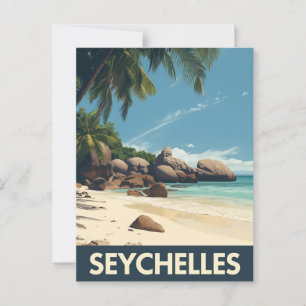 Cartão Postal Seicheles Tropicais