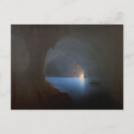 Cartão Postal Seiffert, O grogue azul em Capri - Nápoles, Itália
