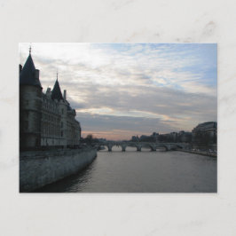 Cartão postal Seine River Paris