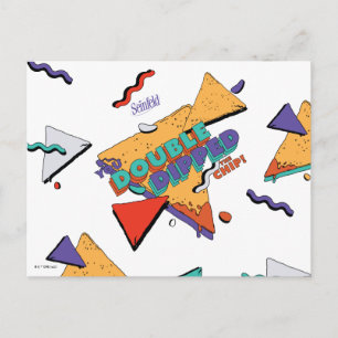 Cartão Postal Seinfeld Você Dipou o chip duas vezes