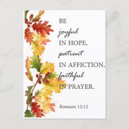 Cartão Postal Seja esperançoso