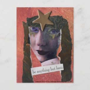 Cartão Postal SEJA QUALQUER COISA, MENOS O Cartão-Postal BÁSIC