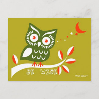 Cartão Postal Seja sábio