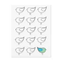 Seja Seu Pequeno Cartão-Pássaro