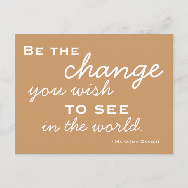 Cartão Postal Seja um sucesso - Cartão-postal motivacional (Frente)