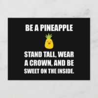 Seja Um Ventilador Engraçado De Abacaxi