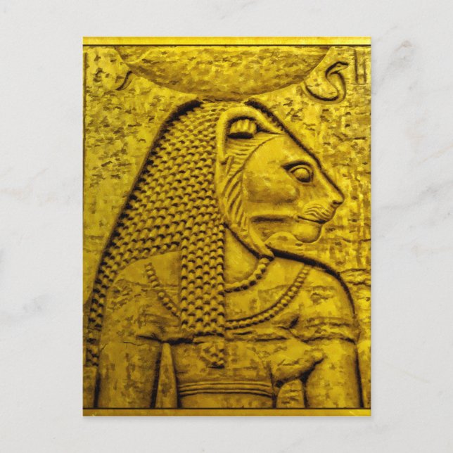 Cartão Postal Sekhmet (Frente)