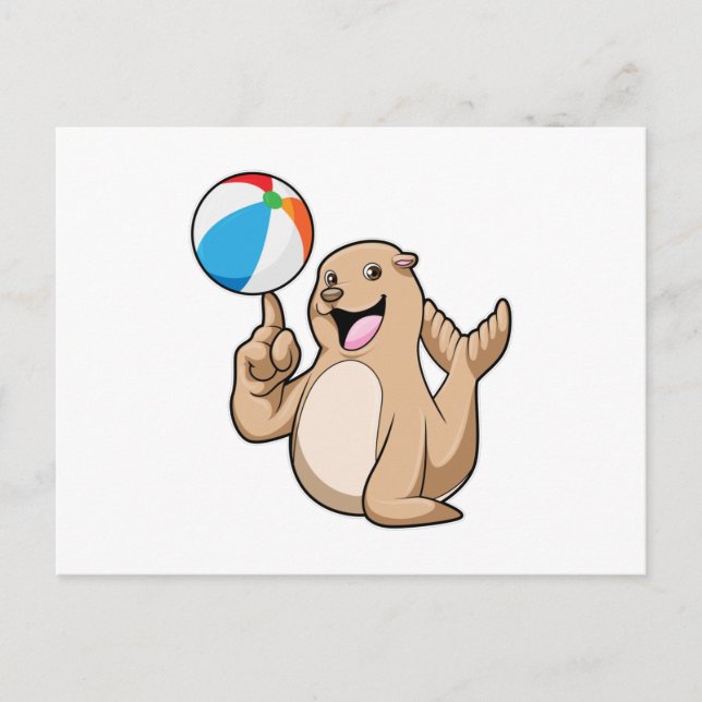 Cartão Postal Selo Água Polo (Frente)