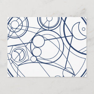 Cartão Postal Selo de alienígena