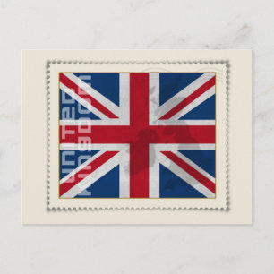 Cartão Postal Selo Reino Unido