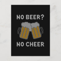 Sem Cerveja Sem Alegria Suéter Feio