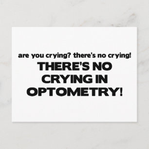 Cartão Postal Sem Choro na Optometria