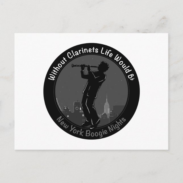 Cartão Postal Sem Clarinets A Vida Seria Bastante (Frente)